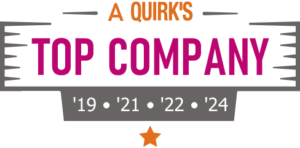 A Quirk's Top Company. 2019, 2021, 2022, 2024.
