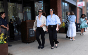 Mindspot Research AI insights: Leaders Lynnette Leathers and Jeanne Campbell in Chicago.